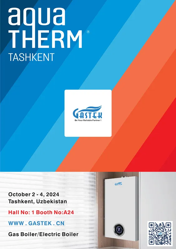 ZHONGSHAN GASTEK HOME APPLIANCE COMPANY LIMITED presenteert innovatieve gasketels en elektrische ketels op de Tasjkent-beurs van 2024