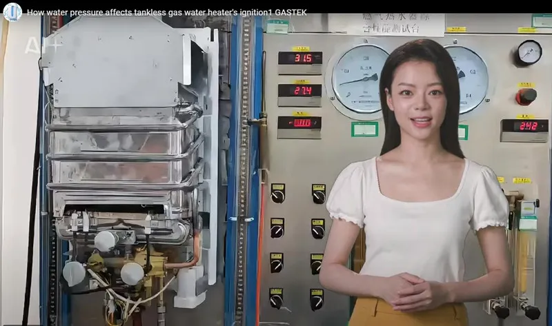 Welke invloed heeft de waterdruk op de ontsteking van de tankloze gasboiler?