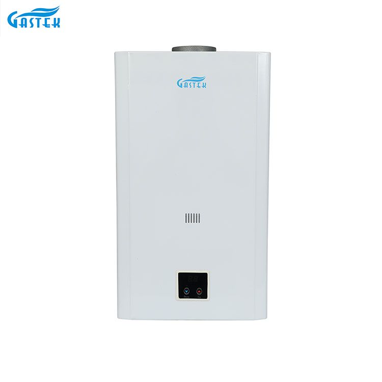 Constante temperatuur 10L 12L 16L 18L Rookkanaaltype LCD-paneel Wandmontage Tankless Instant LPG Natuurlijk warm water Gasgeisers voor douche