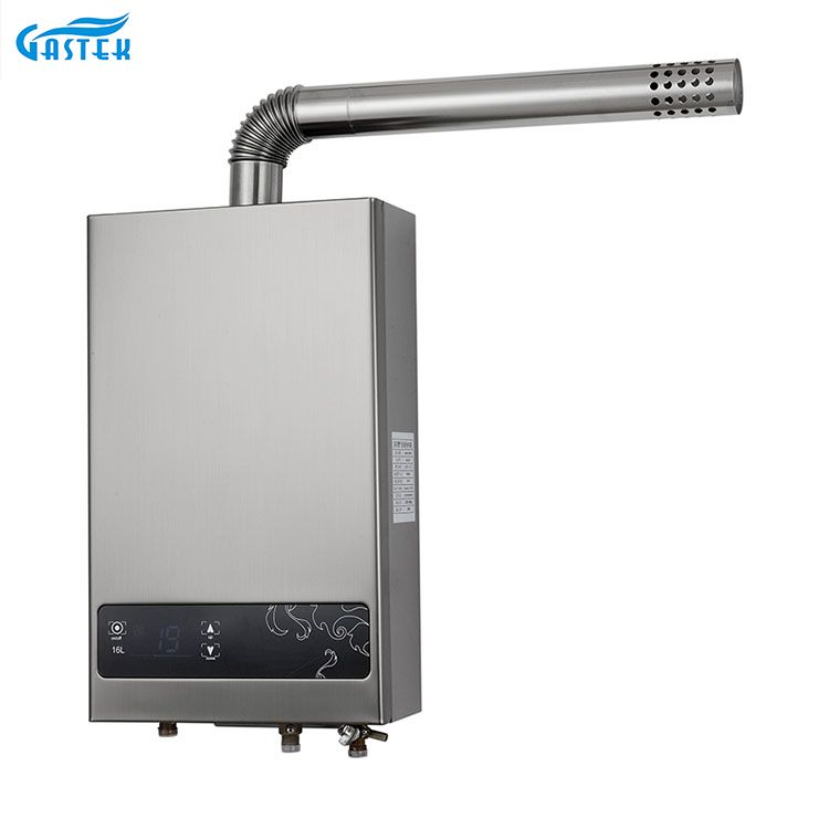Geforceerd type touchscreen turbo gasboiler met compact formaat