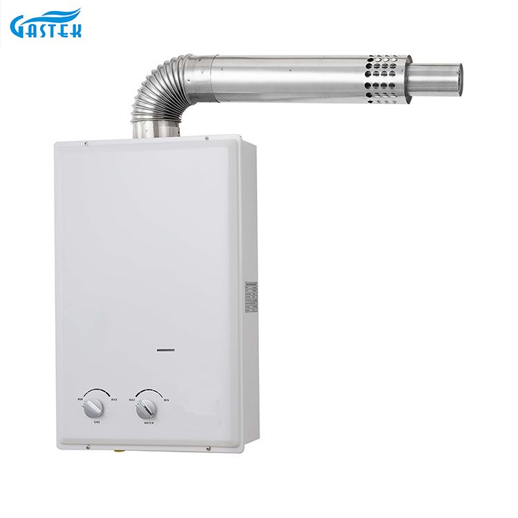 Badkamer geforceerd type compact maat tankloze tankloze gasboiler